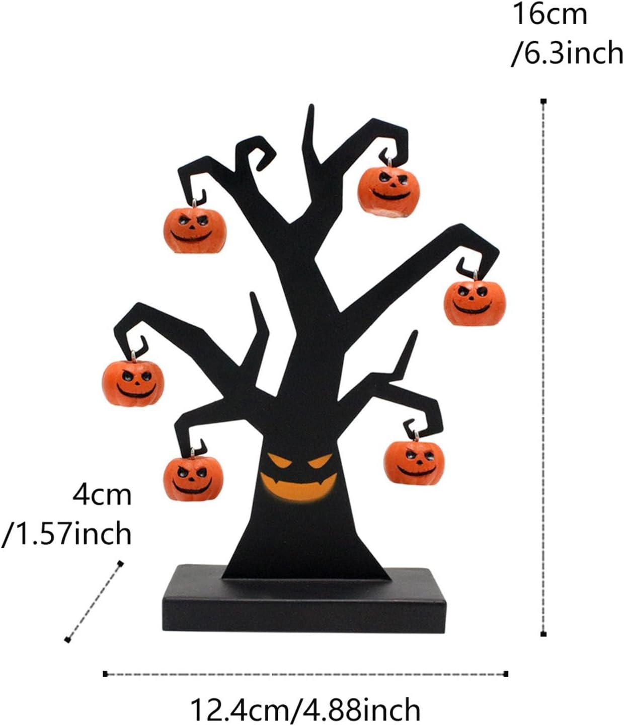 Halloween Plastic Decoration Spooky Tree Model - Halloween Decor Baum Tree