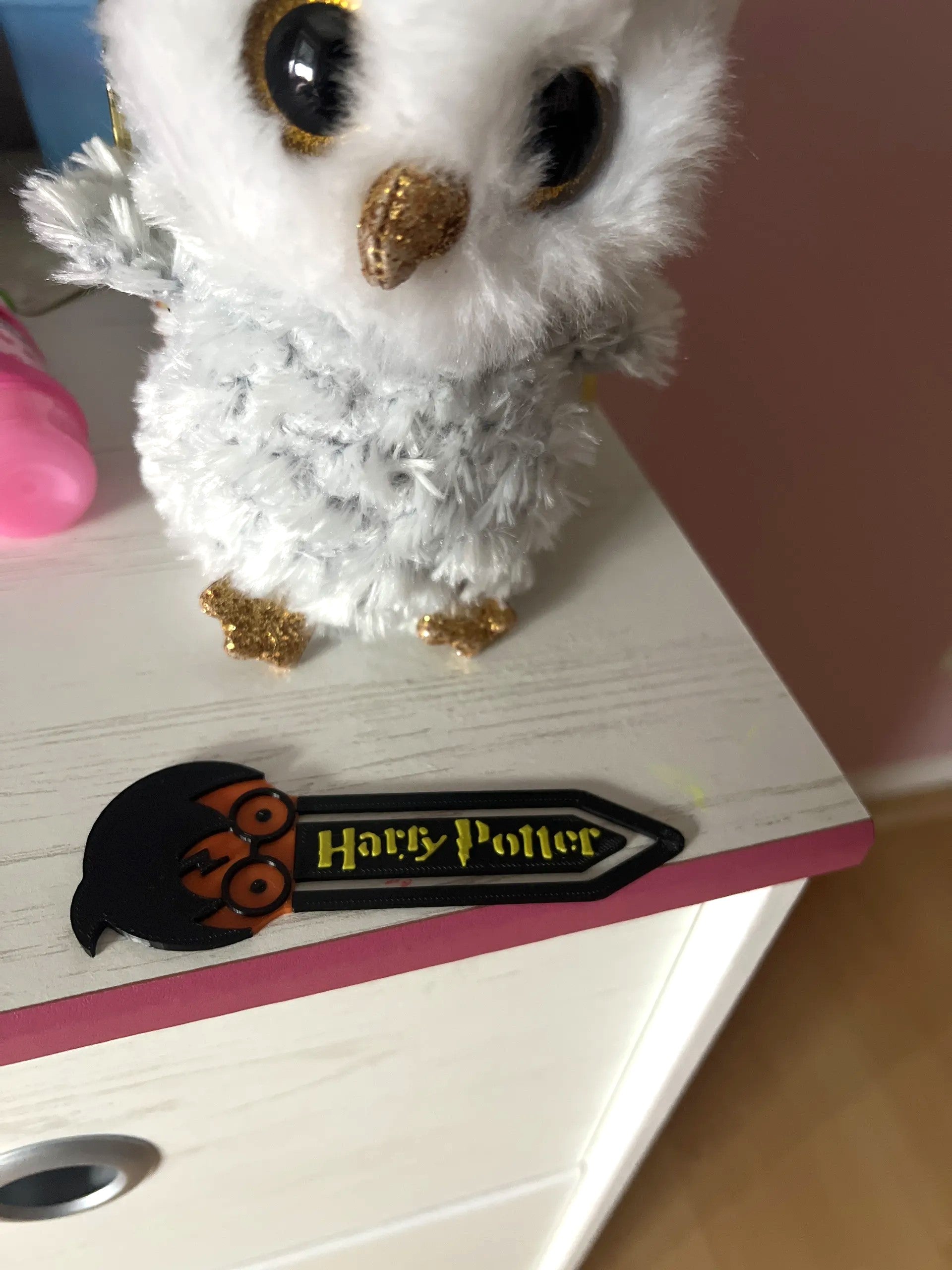 Harry Potter-Themed Bookmark - Durable Plastic Bookmark for Books and Journals
