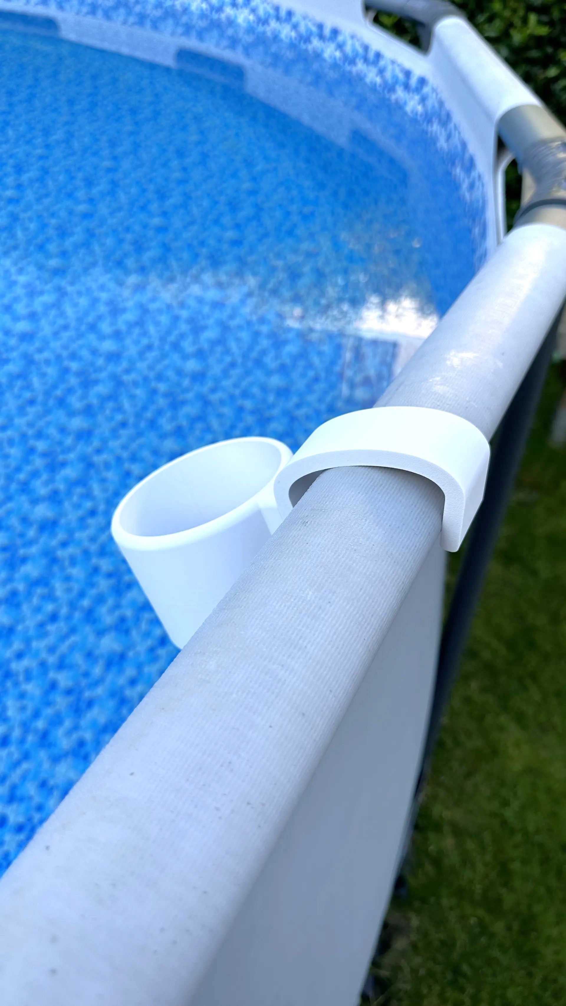 Intex Bestway Pool Halter for Drink Cup, Bottle Holder - Plastic Holder for Pool