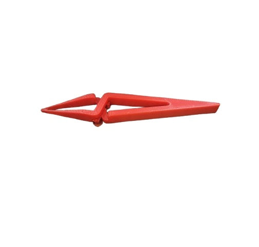 Self-Locking Cross Tweezer - Precision Tool for Picking Small Items