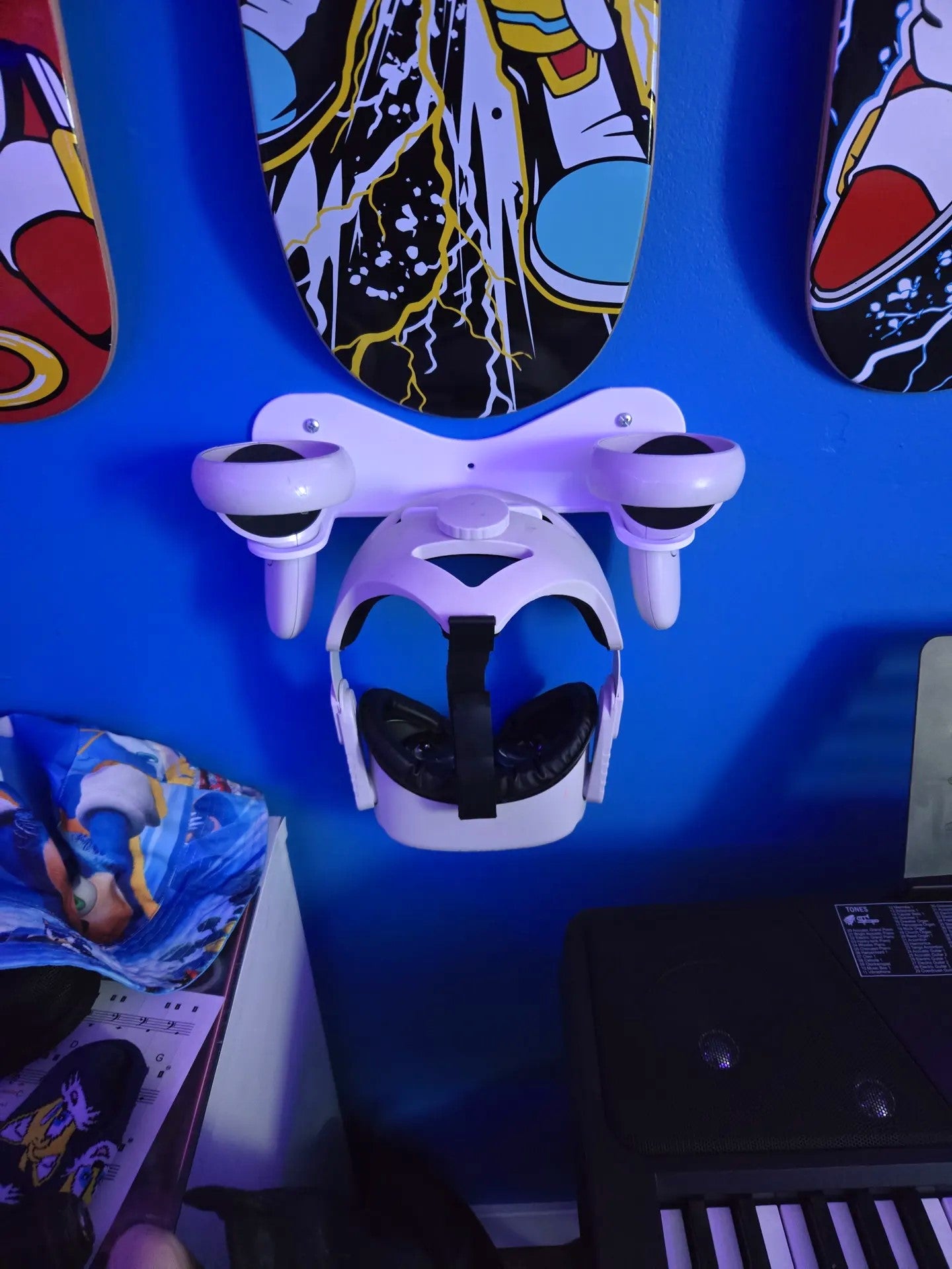 Meta Quest Wall Mount – Secure Wall Holder for Meta Quest 1, 2, and 3 VR Headsets