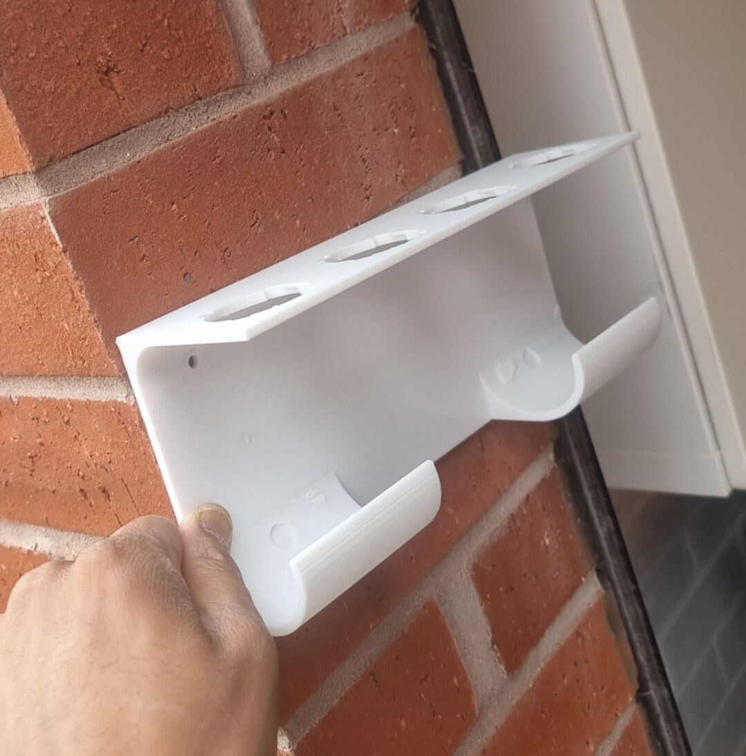Dyson Airwrap Wall Organizer - Plastic Mount for Dyson Airwrap with Screw Holes