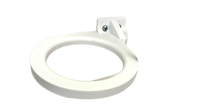 Hairdryer Holder - Wall-Mounted Storage Solution (Plastic) - Sleek Organizer for Bathroom