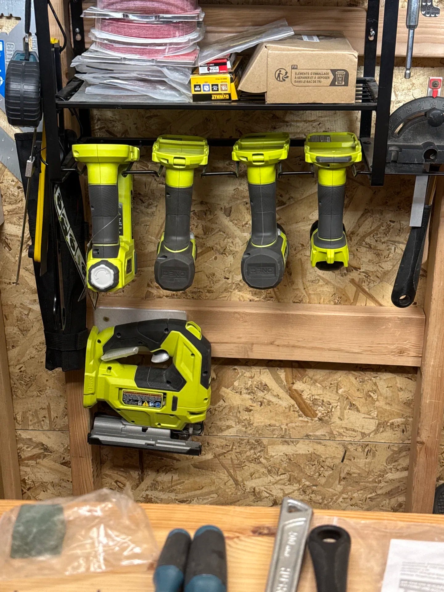 Wall Mount for Ryobi Jig Saw Wandhalter - Heavy Duty Storage Bracket for Jigsaw