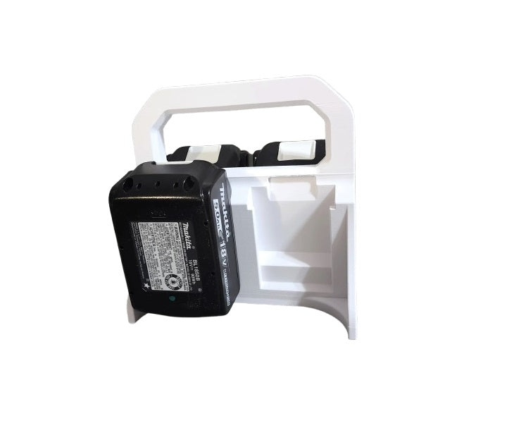 Durable Plastic Battery Carrier - Portable and Secure Storage Solution for Tool