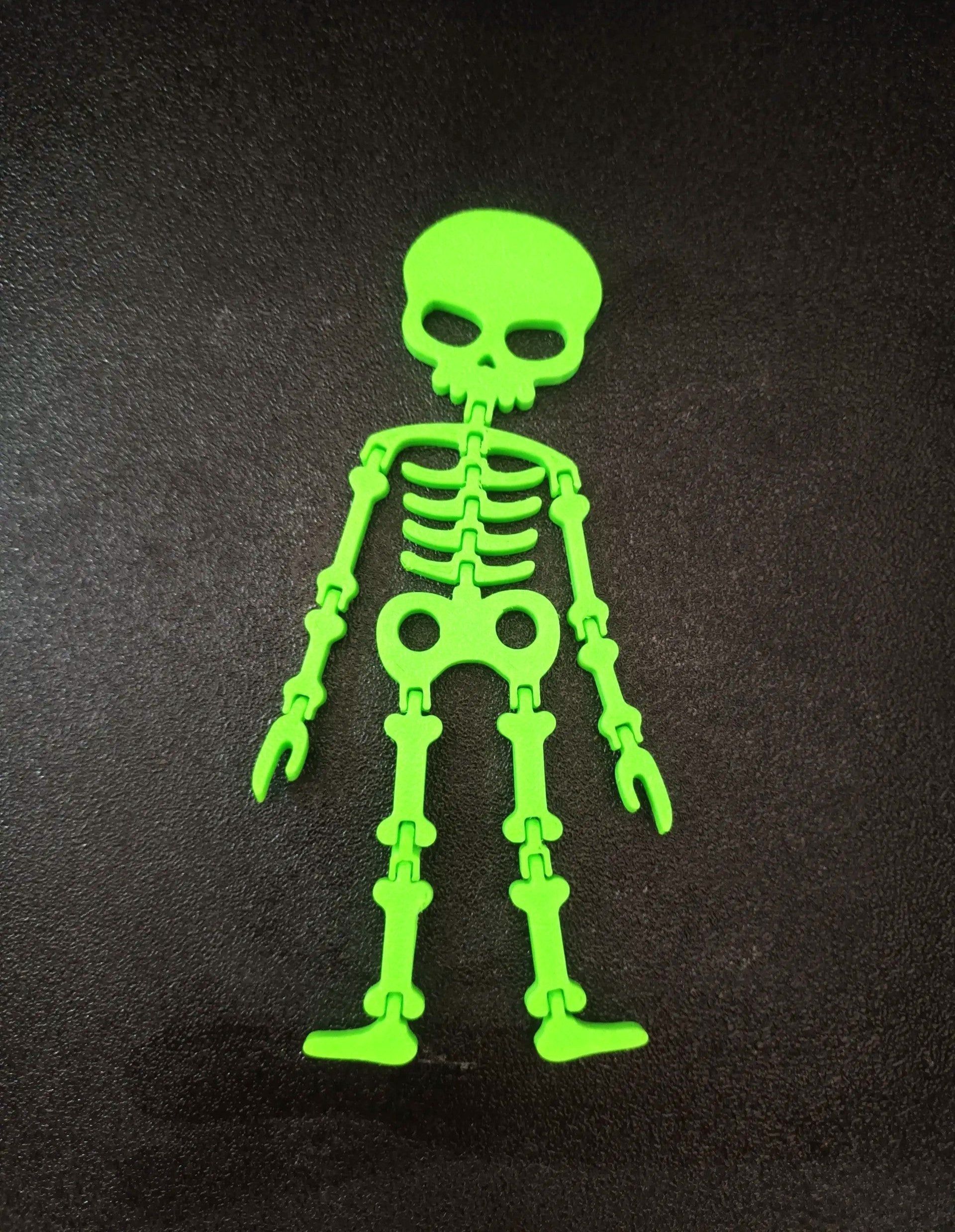 Flexi Halloween Skeleton Decoration / Toy - Anti Stress Toy for Halloween