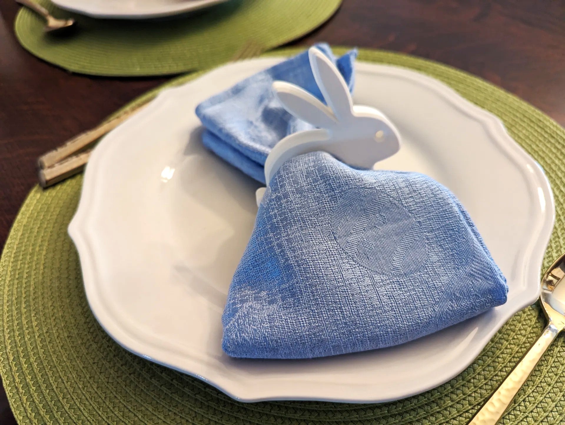Easter Bunny Table Napkin Holder - Adorable Spring Decor