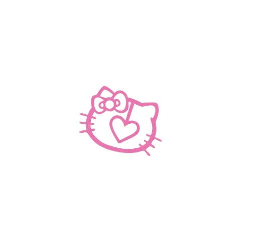 Hello Kitty Head 5 Pcs Bookmark (Plastic) – Cute Bookmark for Hello Kitty Fans