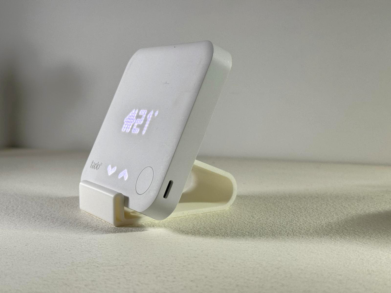 Stand for Tado Wireless Temperature Sensor – Stable Plastic Holder for Desk