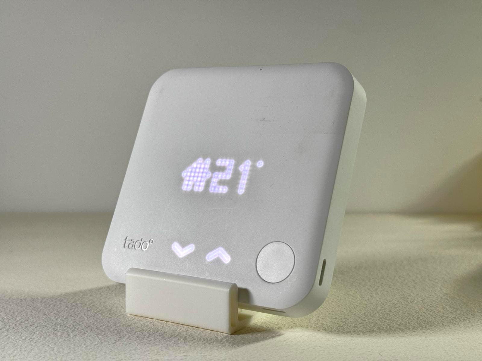 Stand for Tado Wireless Temperature Sensor – Stable Plastic Holder for Desk