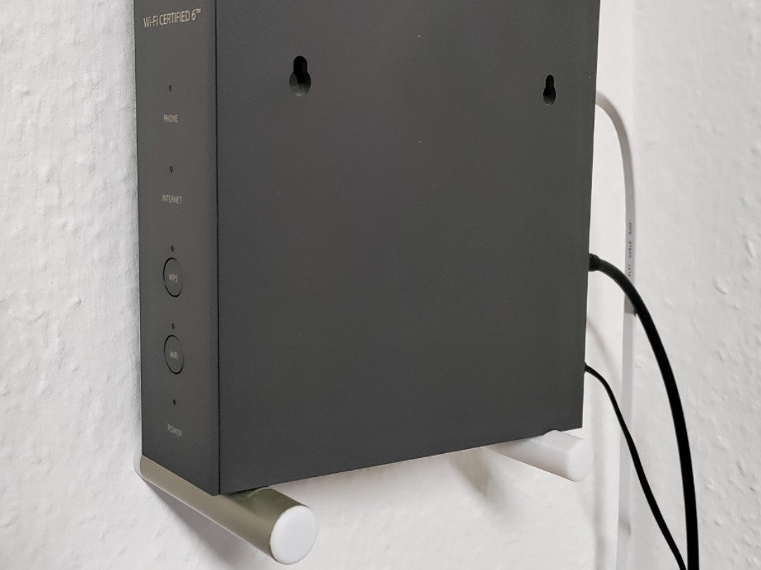 Minimalist Vodafone Router Wall Mount - Heavy Duty Storage Bracket for Router