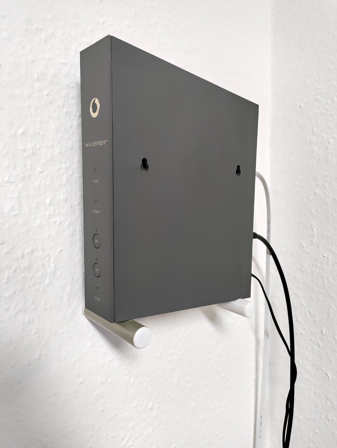 Minimalist Vodafone Router Wall Mount - Heavy Duty Storage Bracket for Router
