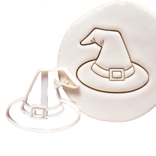 Halloween Cookie Cutters and Stamps - Witch Hat and Pumpkin Cookie Cutters