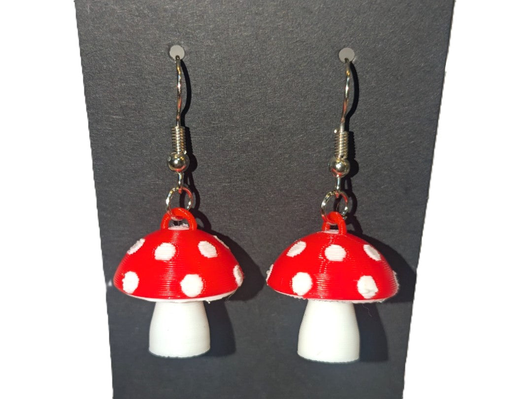 Tiny Mushroom Earrings – Cute & Minimalist Jewelry for Everyday Wear
