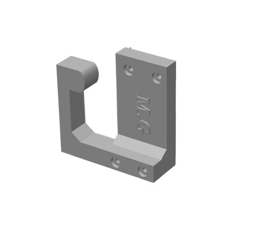 Chain Saw Wall Mount - Heavy Duty Storage Bracket for Chainsaws