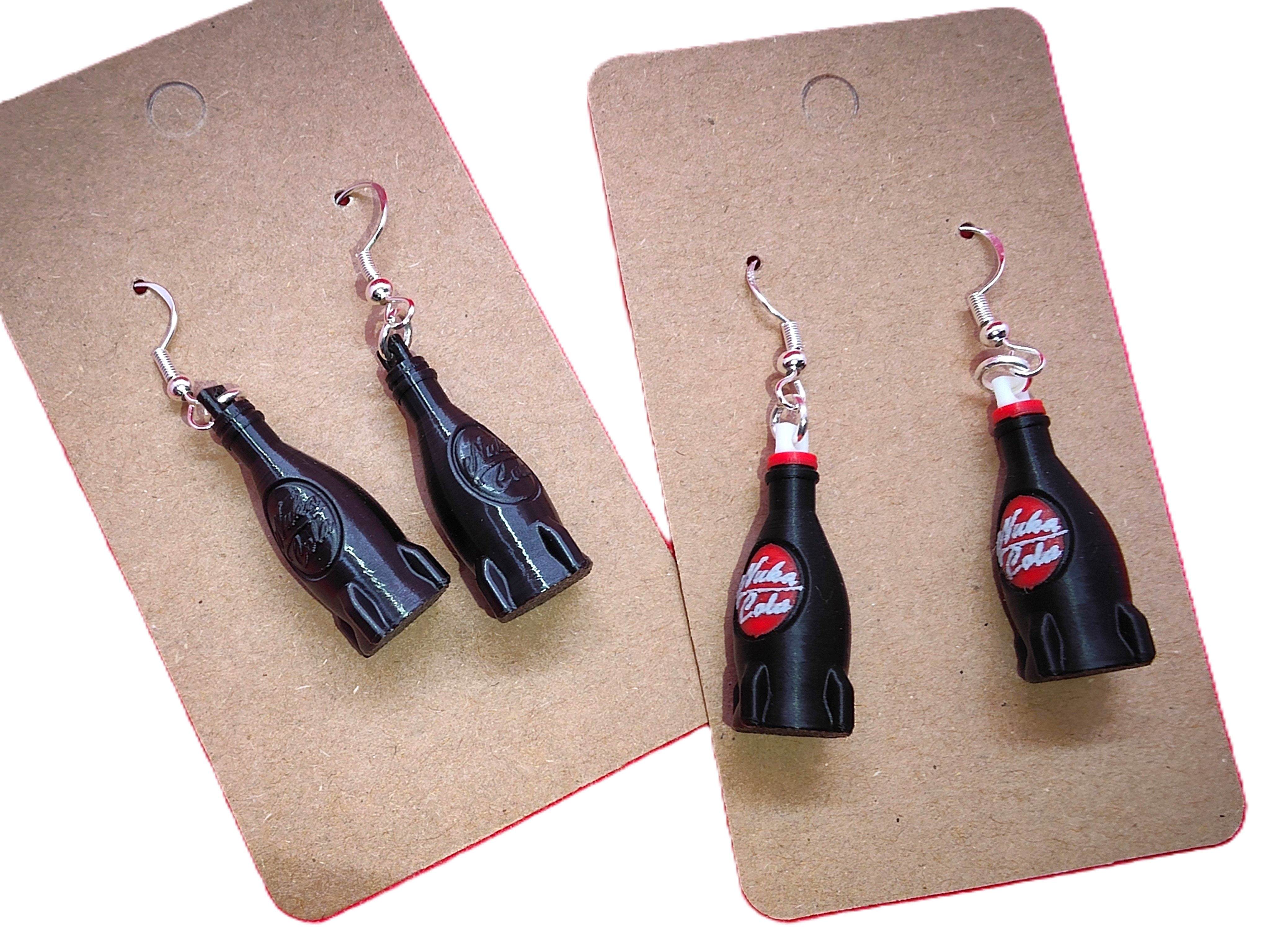 Nuka Cola Bottle Earrings – Unique & Fun Gamer-Inspired Jewelry