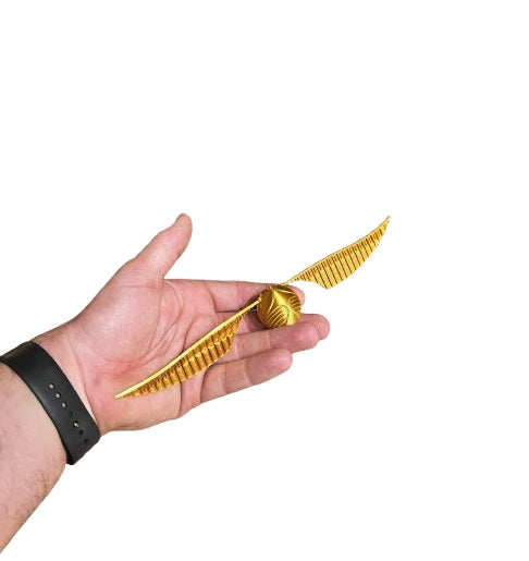 Snitch Golden Christmas Tree Ornaments – Plastic Festive Holiday Decor