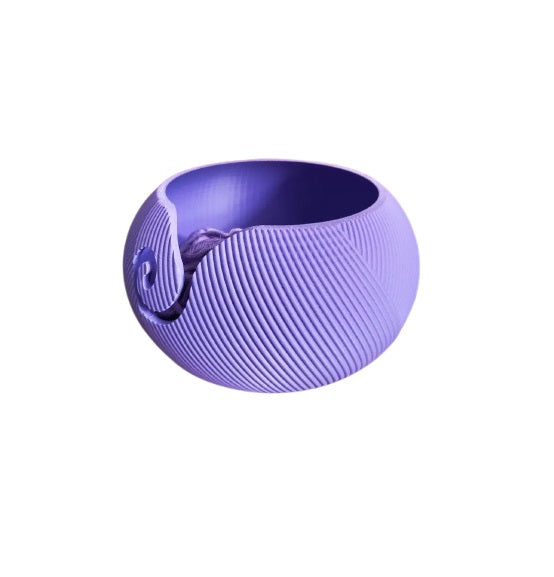 Yarn Bowl for Crocheting – Tangle-Free Yarn Holder Plastic Lightweight for Knitt
