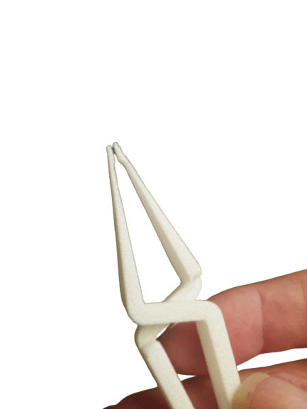 Self-Locking Cross Tweezer - Precision Tool for Picking Small Items