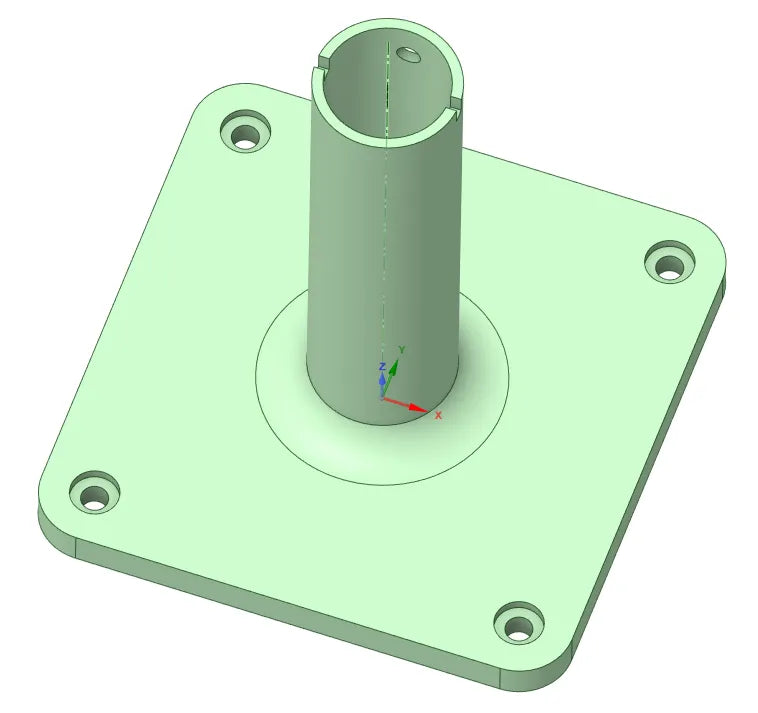 Segway Navimow Drzák Antenna Mount Bracket – Secure & Elevated GPS Holder