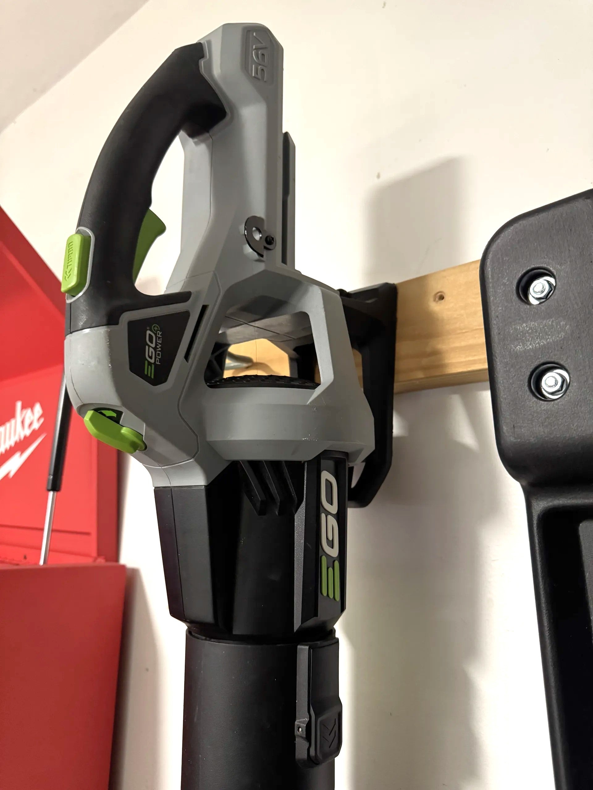 EGO 530 CFM Blower Wall Mount – Secure Storage Solution for Your Leaf Blower