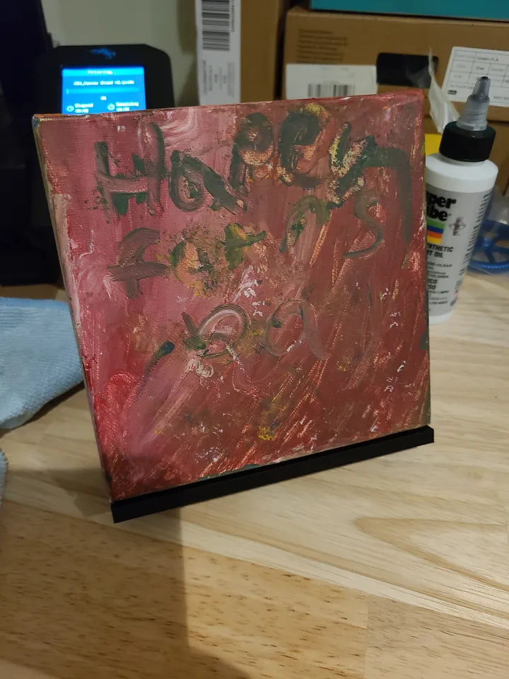 Mini Canvas Stand for Painting, Canvas Holder for Easy Painting