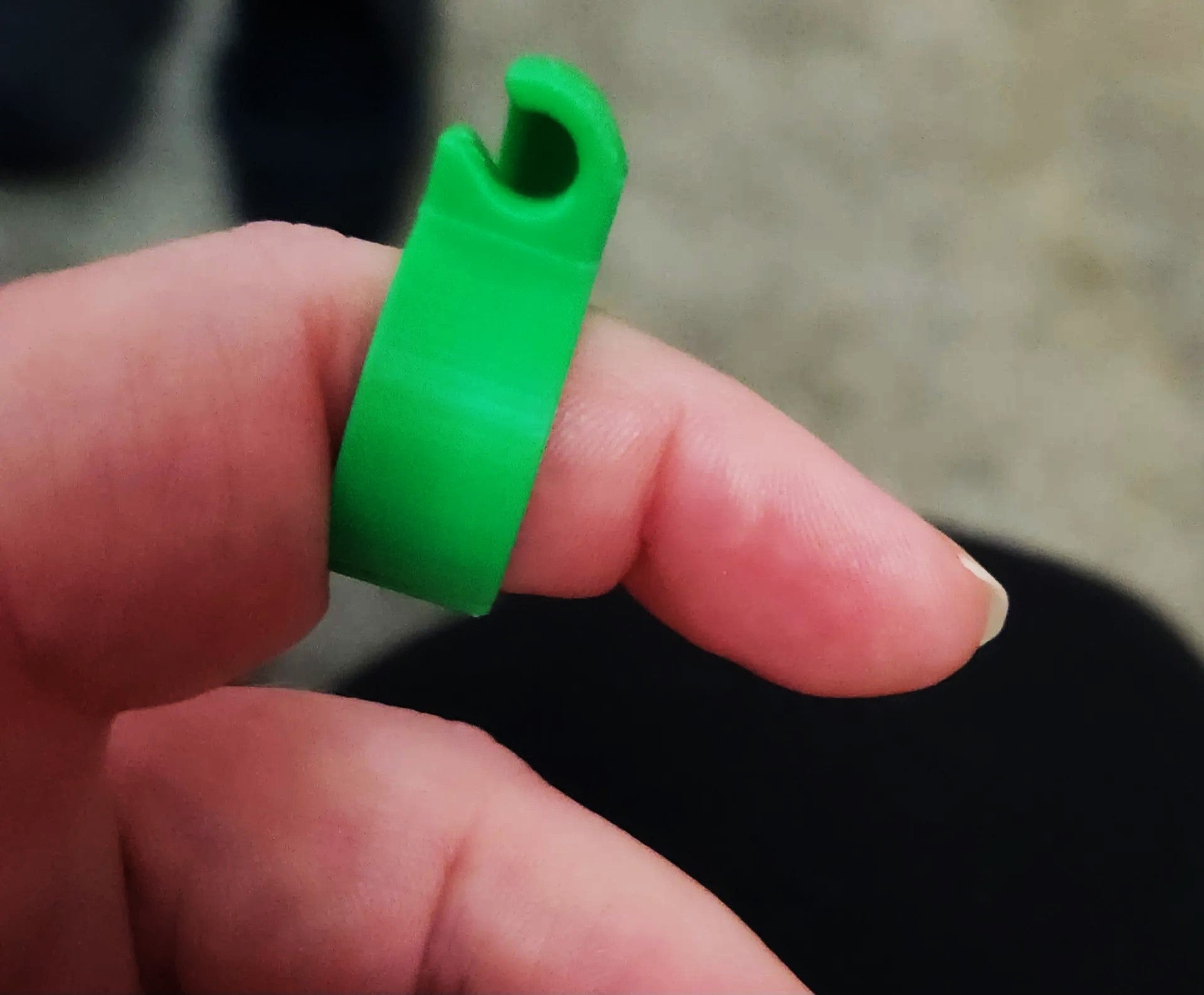 Crochet Tension Ring - Plastic | Yarn Guide Tool Ring for Crochet