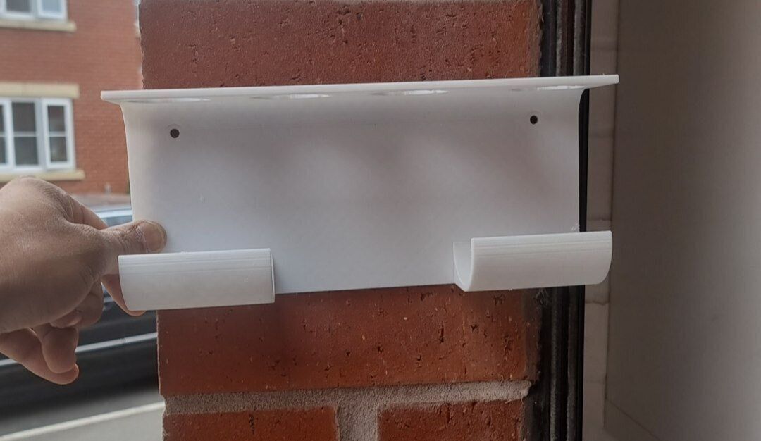 Dyson Airwrap Wall Organizer - Plastic Mount for Dyson Airwrap with Screw Holes