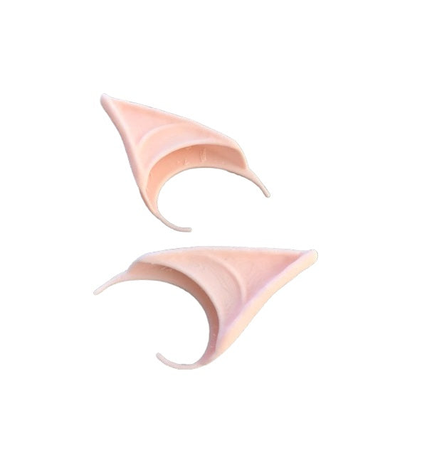 2 Pairs Elf Ears - Plastic Pointed Ears for Vampire, Fairy, or Halloween Costume