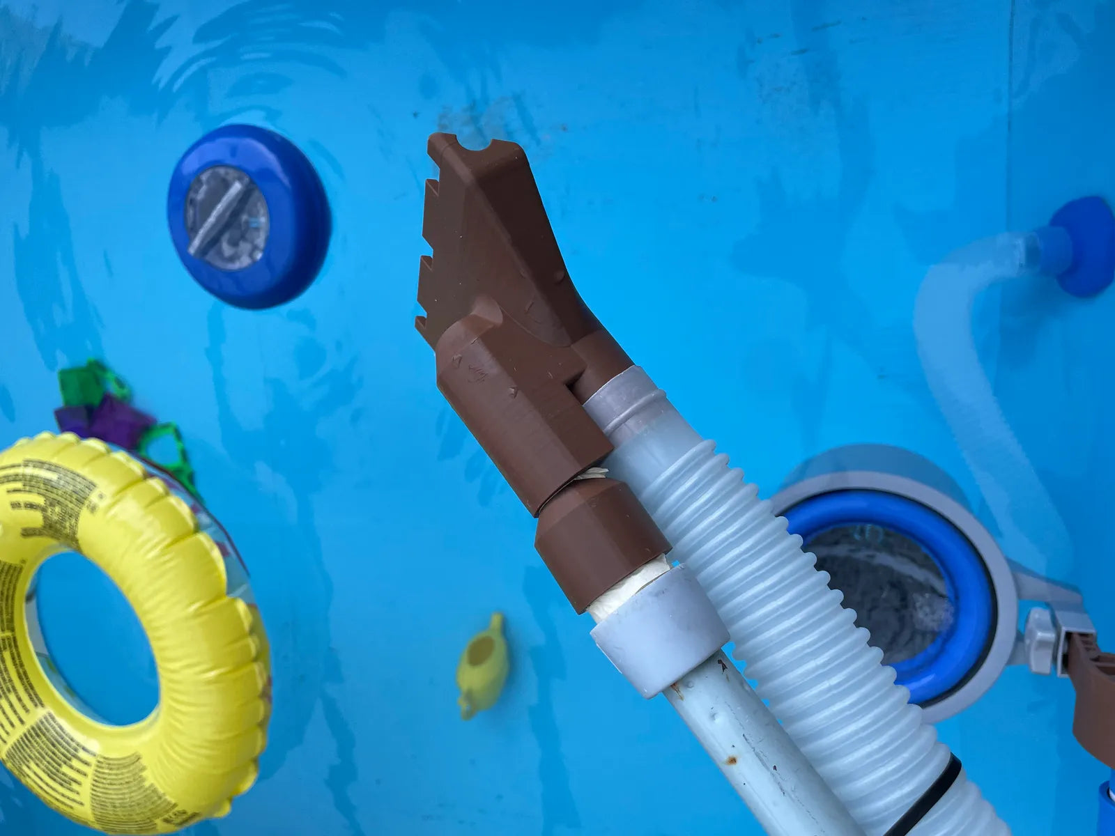 Pool vacuum nozzle for Intex/Bestway