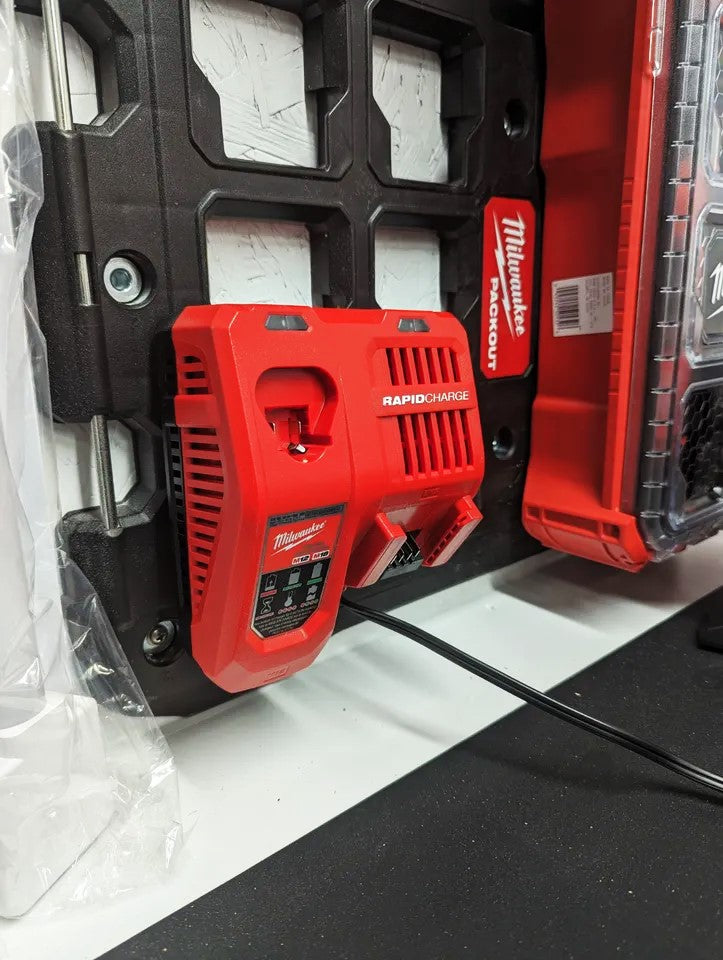 Milwaukee Packout Bracket for Rapid Chargers – Compatible with M12 & M18