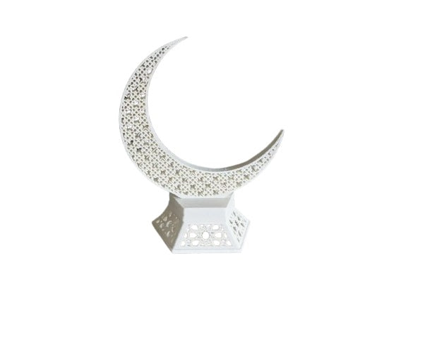 Beautiful Ramadan Crescent Hilal Ornament – Elegant Islamic Decor for Home