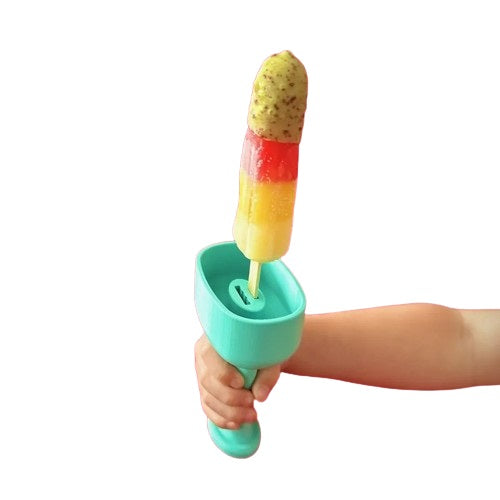 Ice Lolly Handle and Drip Guard -Popsicle Handle - Mess-Free Enjoyment for Kids