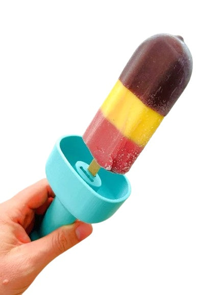 Ice Lolly Handle and Drip Guard -Popsicle Handle - Mess-Free Enjoyment for Kids