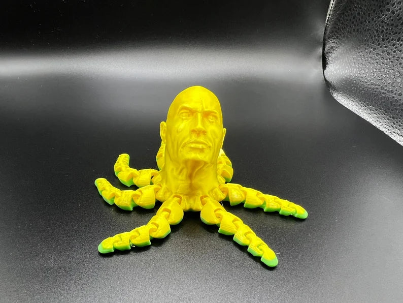 Rocktopus Articulated Fidget Toy - Multiple Dual Color Options