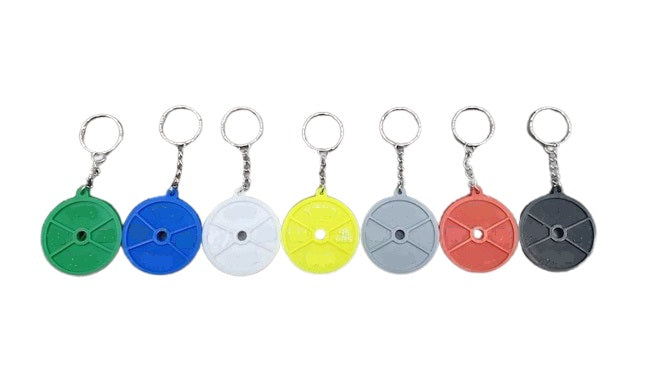 Gym Plate Keychain - Gym Weight Keychain for Gym Lovers