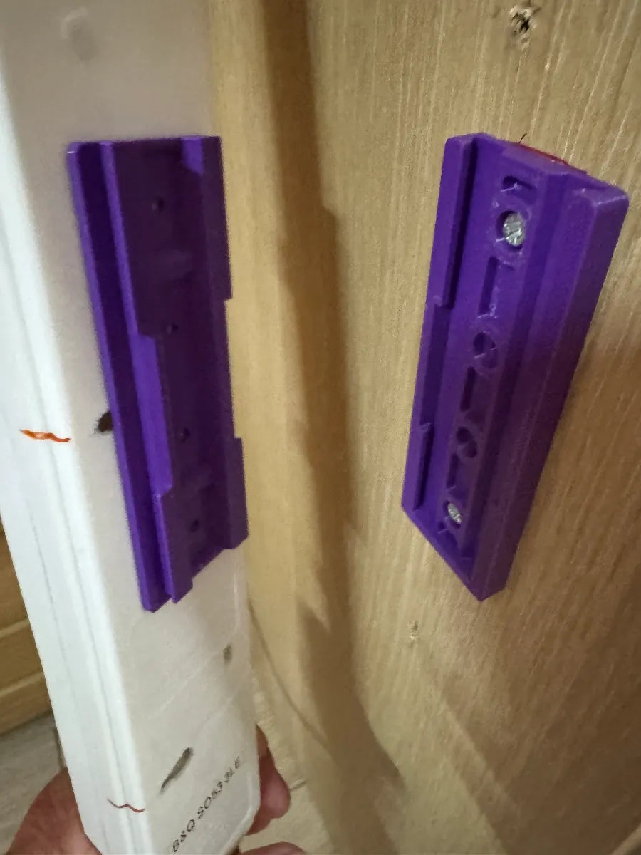 Wall Mounted Sliding Holder for Extension Holder (Screws Not Included)