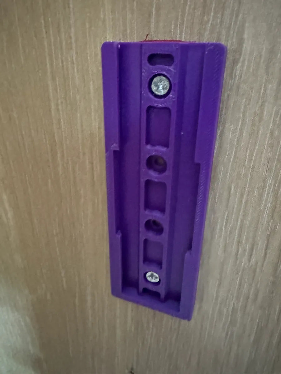Wall Mounted Sliding Holder for Extension Holder (Screws Not Included)