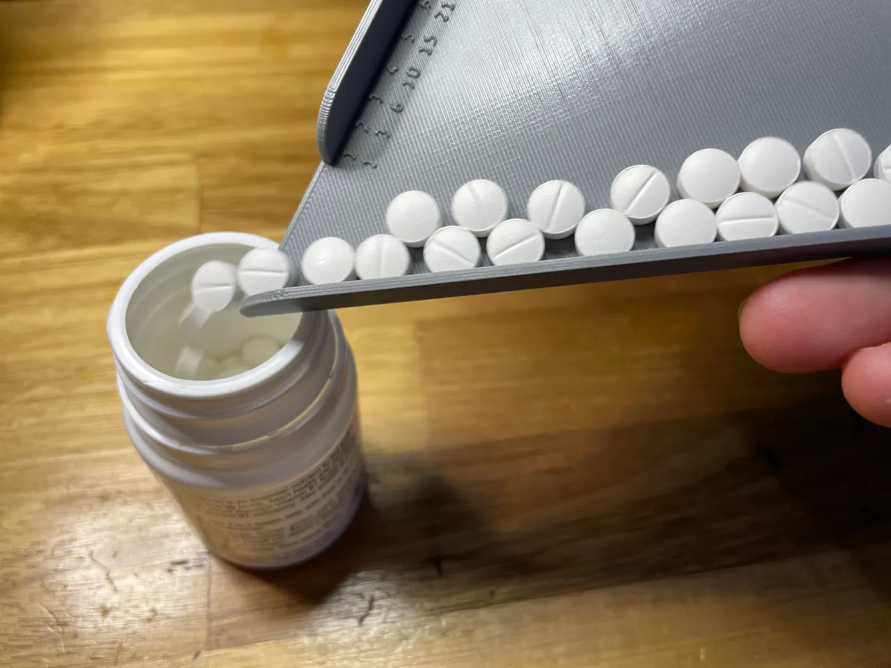 Speed Counting Pill Tray (for any size round pill)