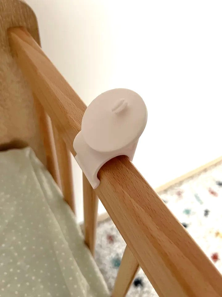 Eufy Baby Monitor Holder - Baby Security Camera Holder for Baby Cot Boarder