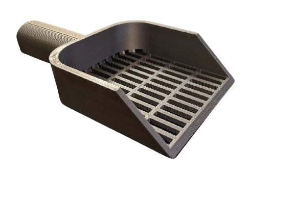 Plastic Cat Litter Scoop, Cat Poop Scoop with Non-slip Handle Easy to Clean