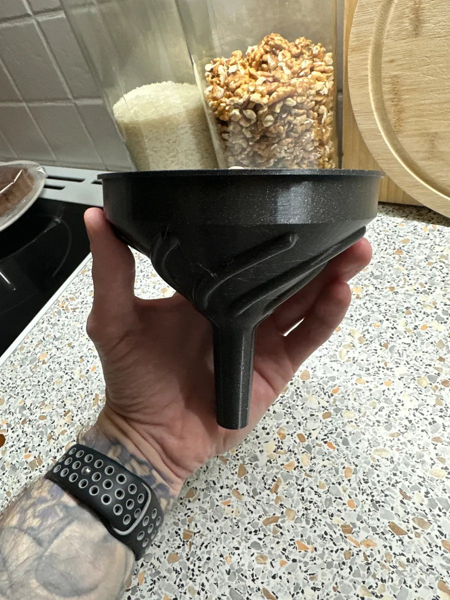 Turbo Funnel-Funnels for Filling Bottles or Containers
