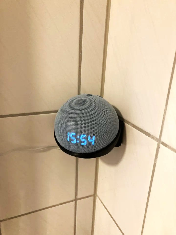 Echo Dot Wall Mount Corner Stand for Alexa – Plastic Space-Saving Mount