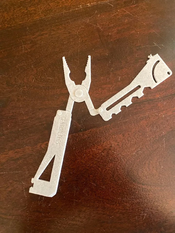 Credit Card Pliers and Measurement Tools - Compact Plastic Multi-Tool