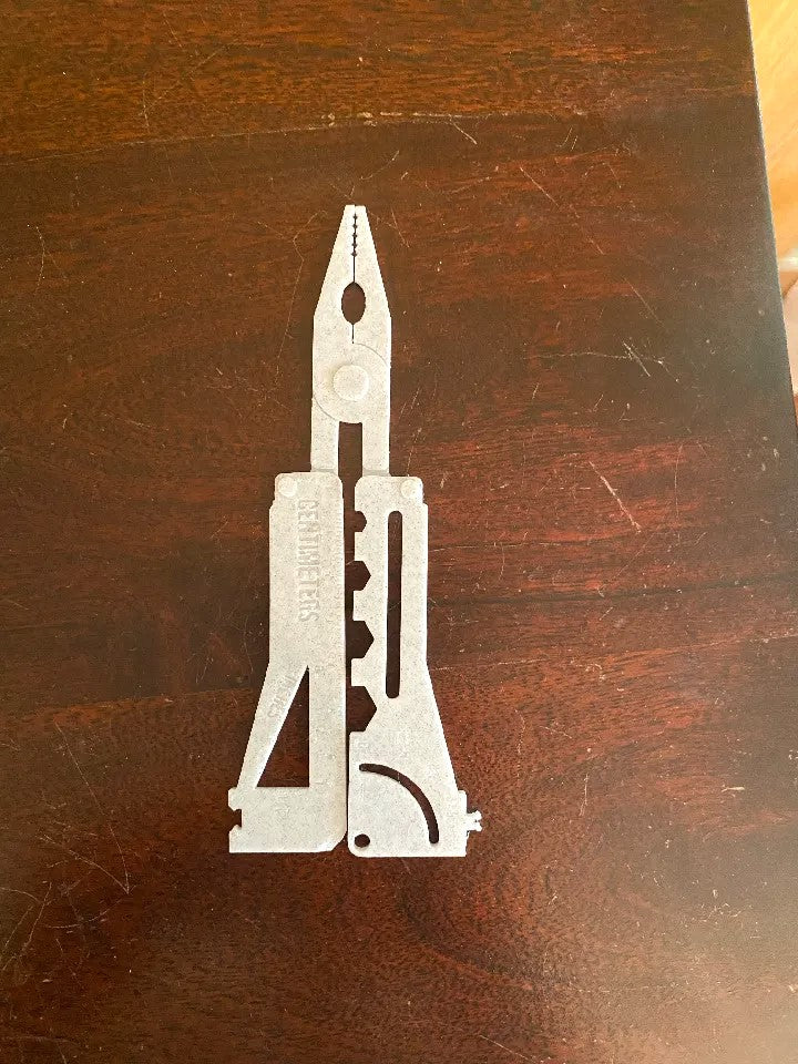 Credit Card Pliers and Measurement Tools - Compact Plastic Multi-Tool