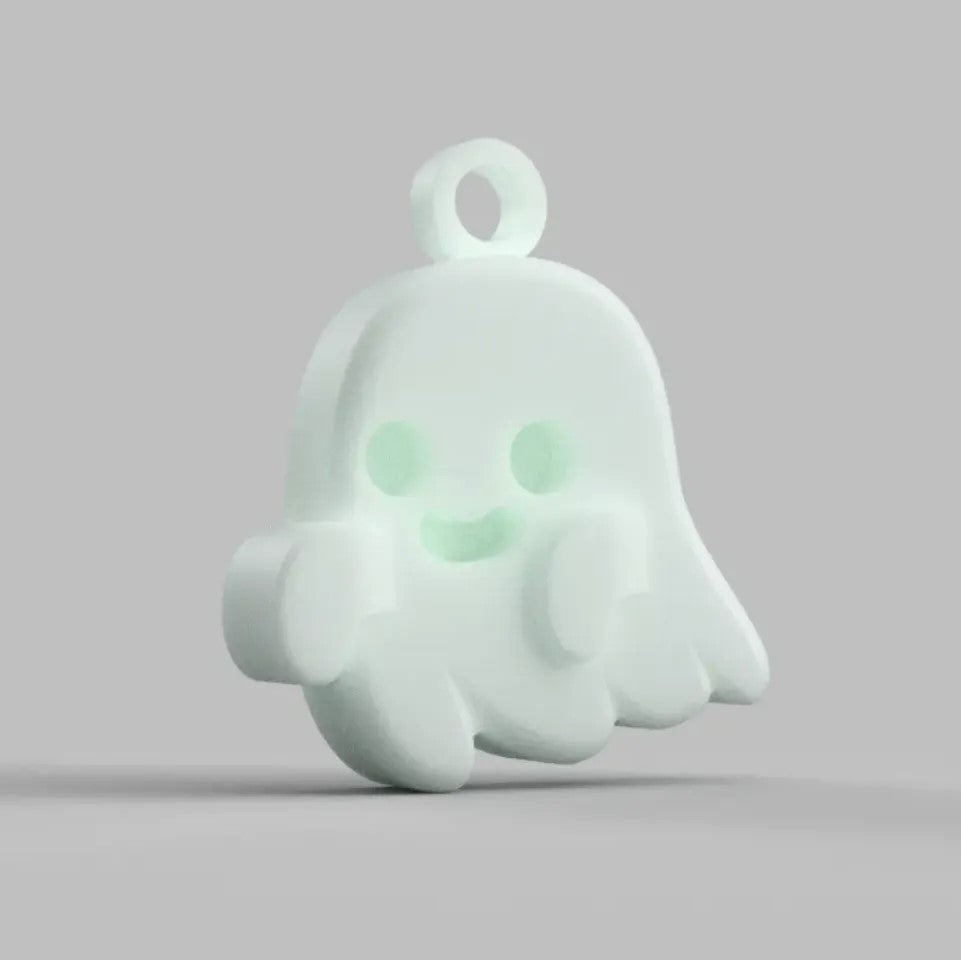 Cute Ghost Boo Keychain for Halloween Gift - Spooky & Cute Keychain Gift