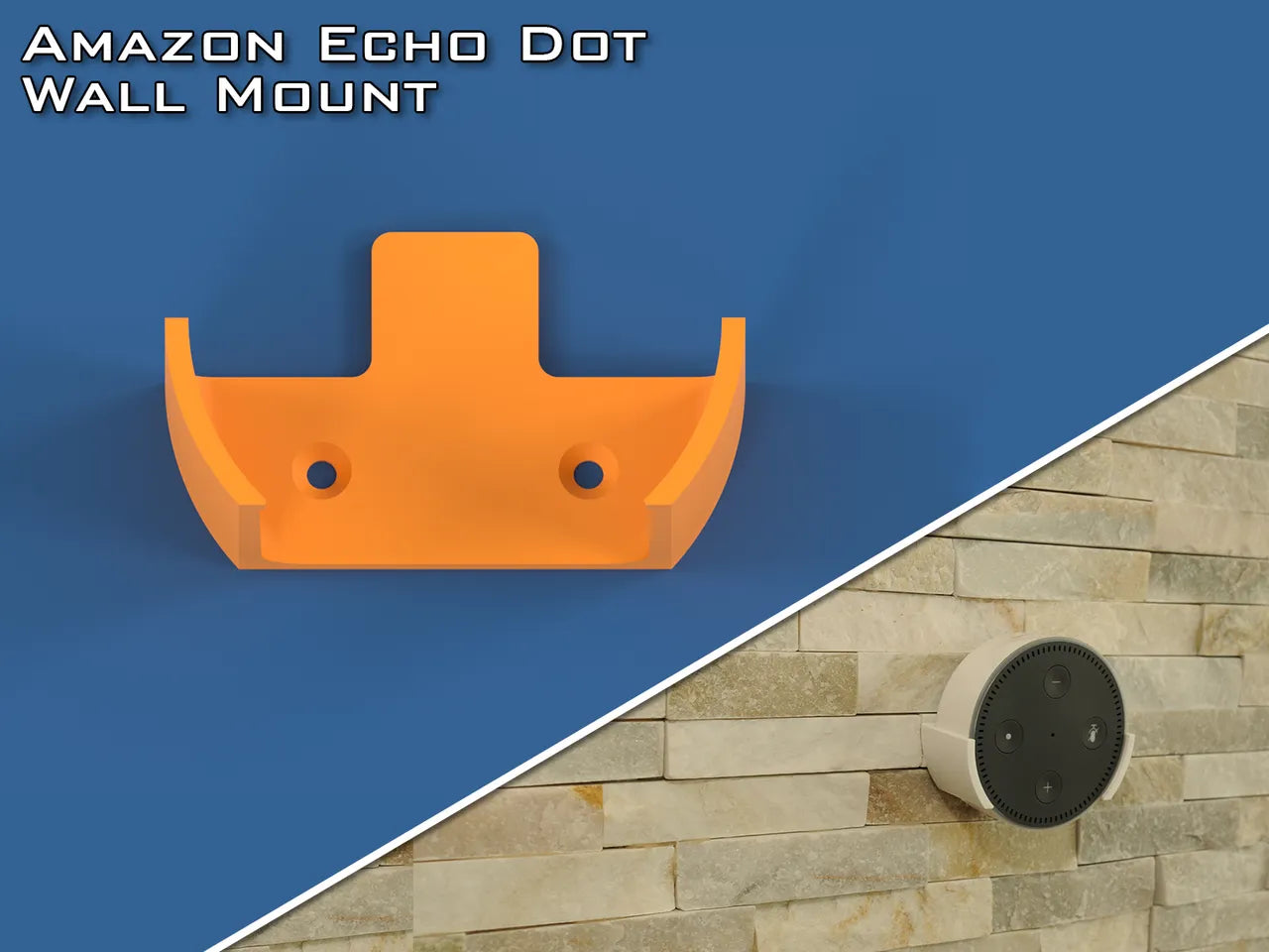 Amazon Echo Dot Wall Mount- Saving Accessories for Dot Smart Speakers