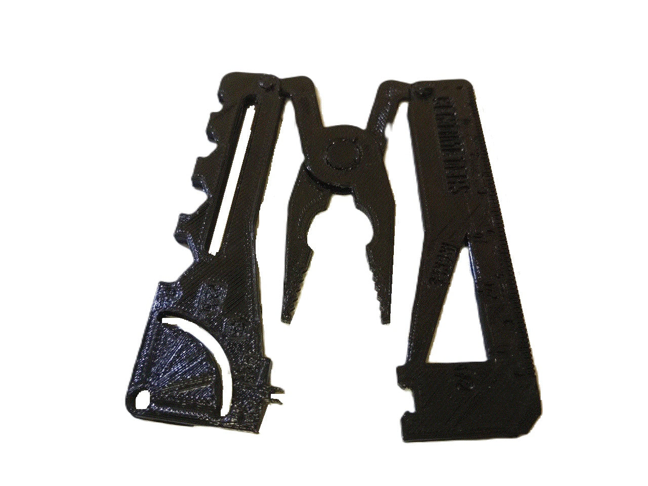 Credit Card Pliers and Measurement Tools - Compact Plastic Multi-Tool