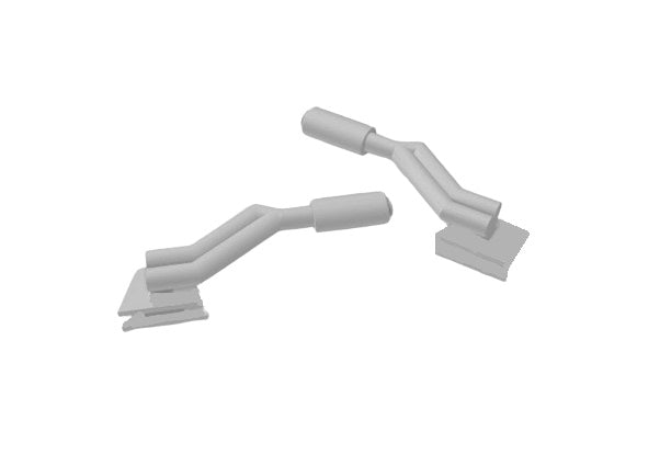 Exhaust and Spoiler Croc Charms - Plastic Car-Themed Charms for Crocs
