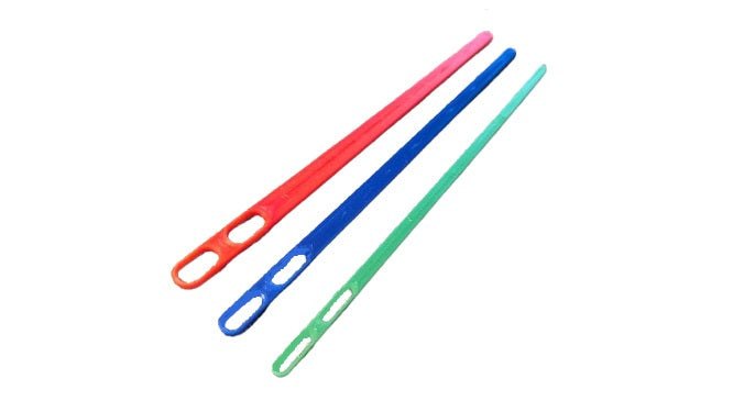 Drawstring Threader Needles for Hoodies, Shorts - Plastic Threading Tool Set